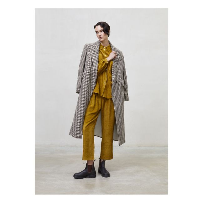 Textured Velvet Trousers - Women's Collection | Ochre