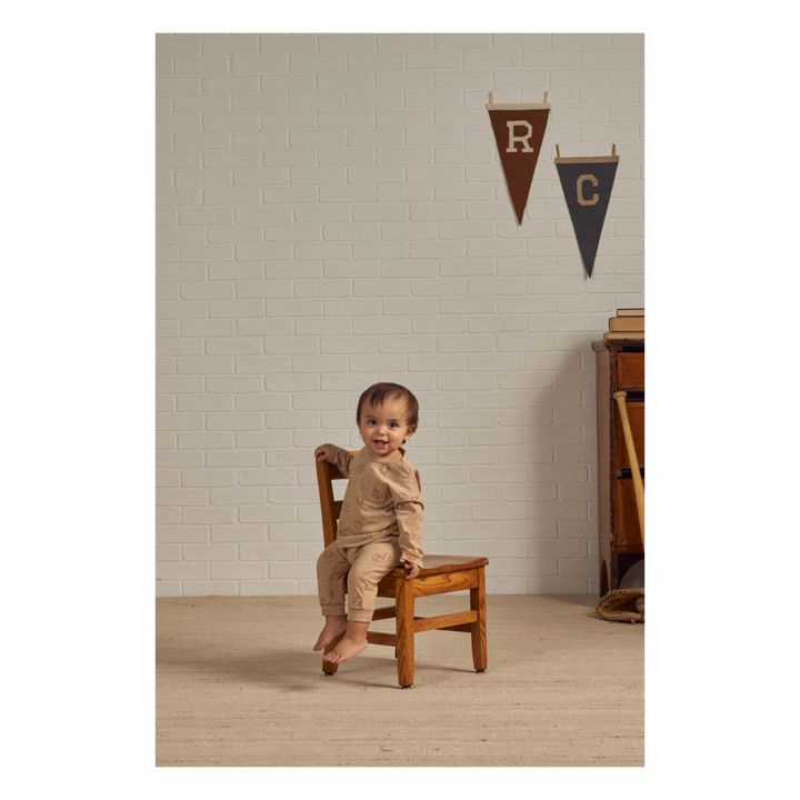 Pantalones de béisbol en crudo | Beige- Imagen del producto n°1