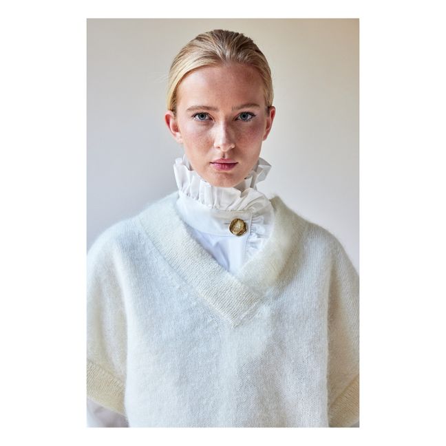Maglione senza maniche Milo | Bianco