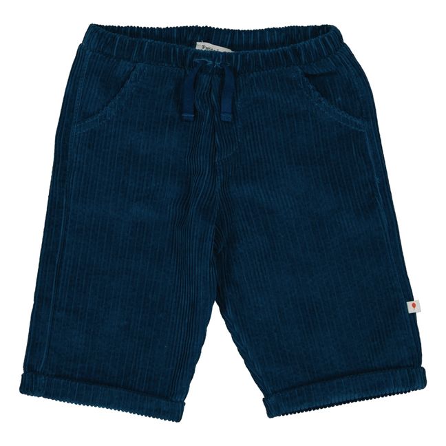 Filou Corduroy Trousers | Blue