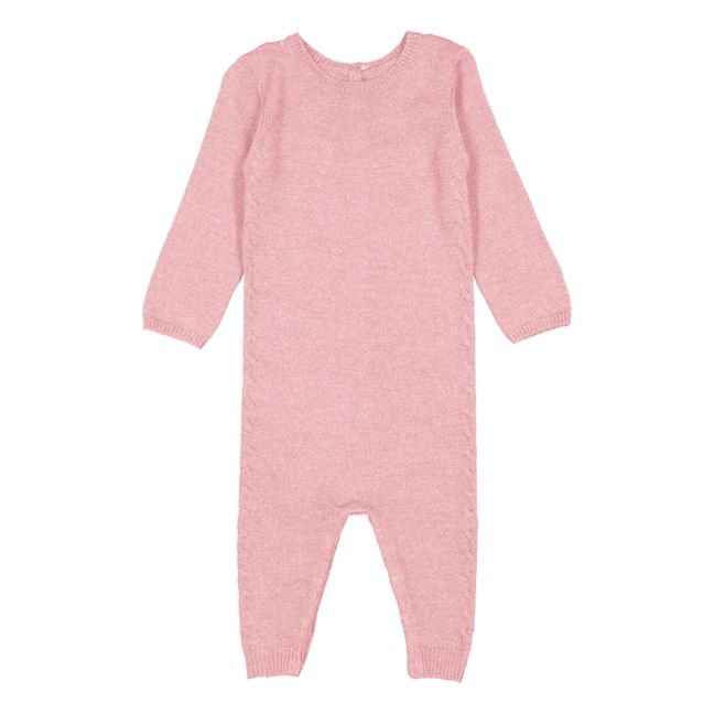 Combinaison Laine Lurex Alex | Rose