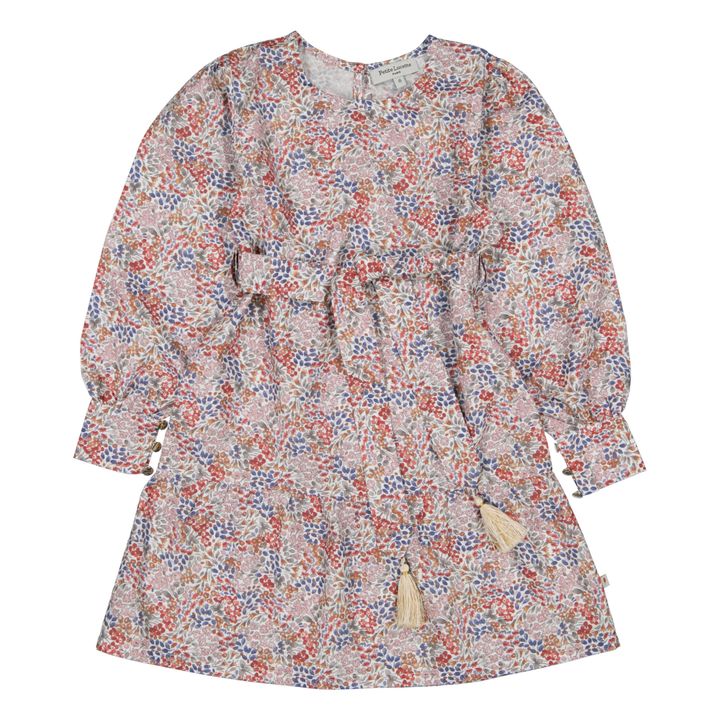 Robe Fleurie Ceinturée Ninon | Rosa- Produktbild Nr. 0