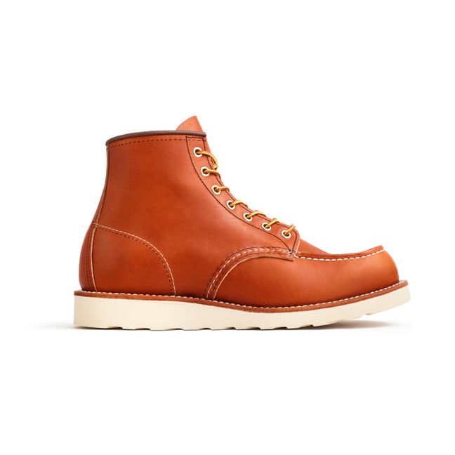 Moc Toe Boots | Orange