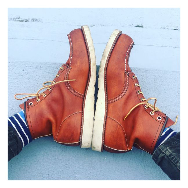 Boots Moc Toe | Orange