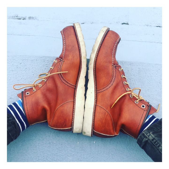 Boots Moc Toe | Orange- Product image n°4