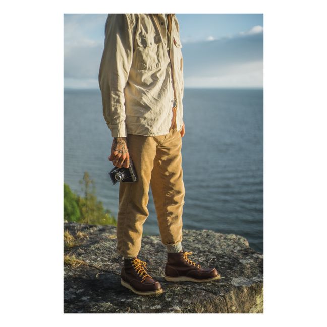 Boots Moc Toe | Marron