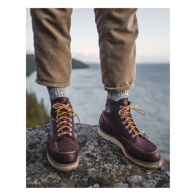Boots Moc Toe | Marron