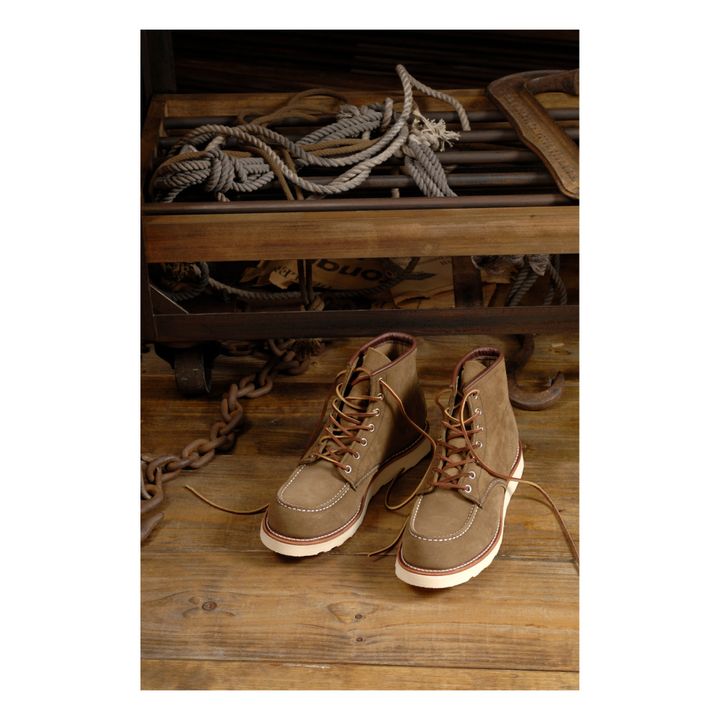 Boots Moc Toe | Olive- Product image n°1