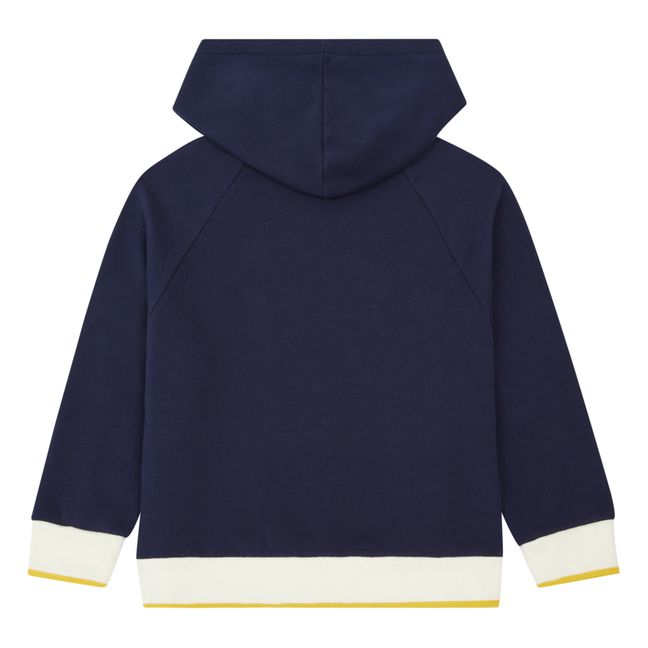 Sweat à Capuche Coton Bio Bad Boy | Bleu marine
