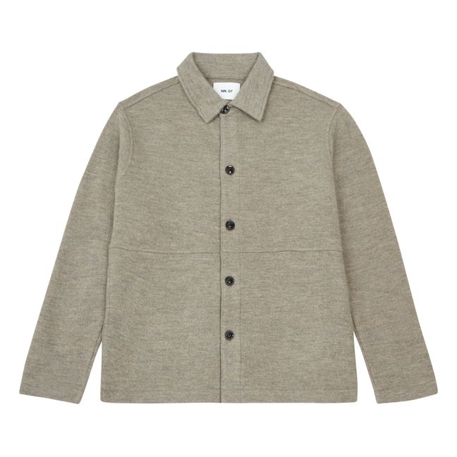 Kian 6398 Merino Wool Jacket | Oatmeal