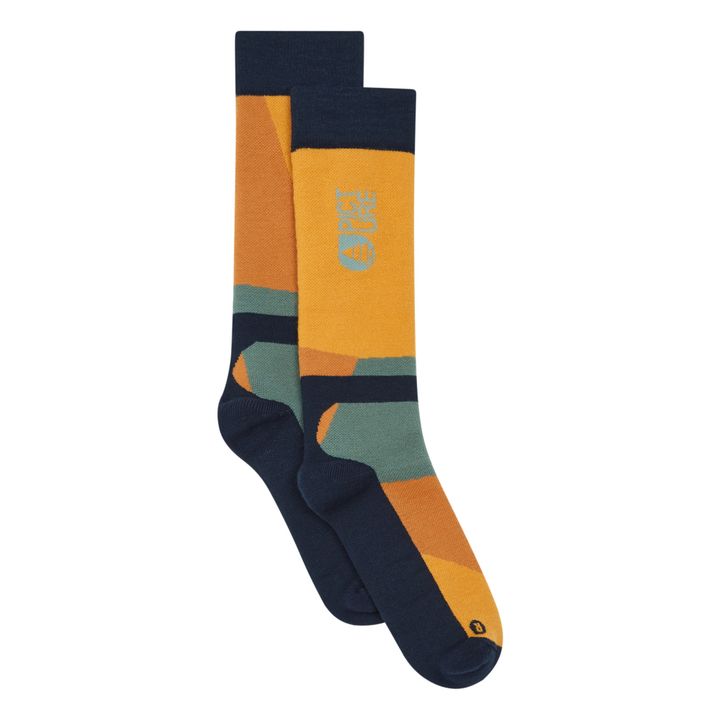 Magical Ski Merino Wool Socks | Orange- Product image n°0