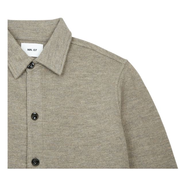 Kian 6398 Merino Wool Jacket | Oatmeal