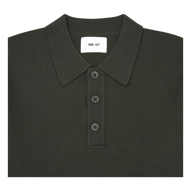 Polo Manches Longues Harald 6530 Laine | Cachi scuro