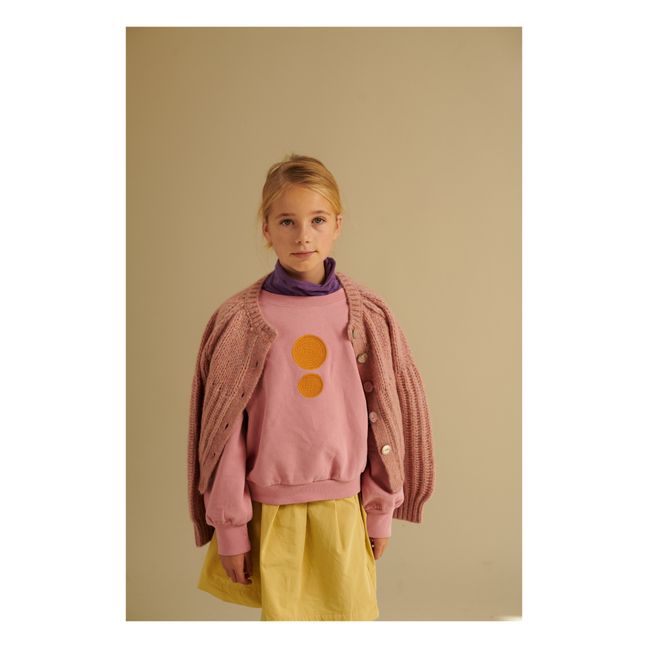 Cardigan in lana d'alpaca | Rosa