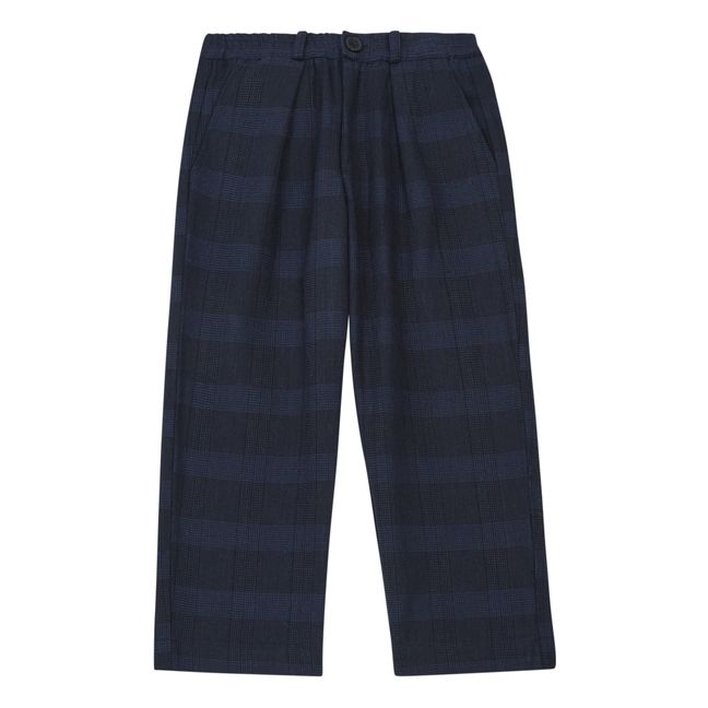 Pantalon à Carreaux Arthur | Blue