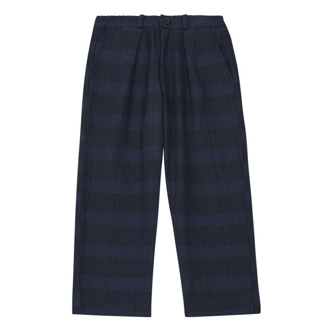 Pantalon à Carreaux Arthur | Bleu