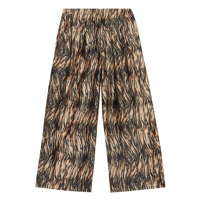 Etro Tiger Trousers | Brown