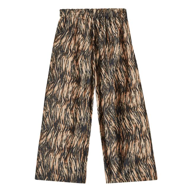Etro Tiger Trousers | Brown