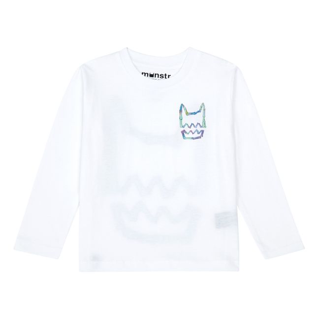 Neo Face Bones T-Shirt | Weiß
