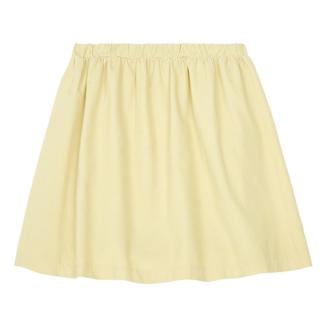 Organic Cotton Skirt | Vanilla