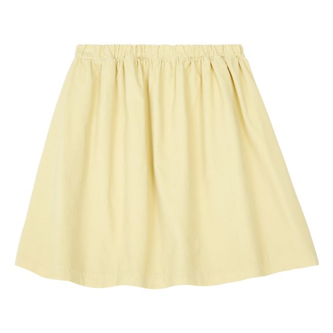 Organic Cotton Skirt | Vanilla