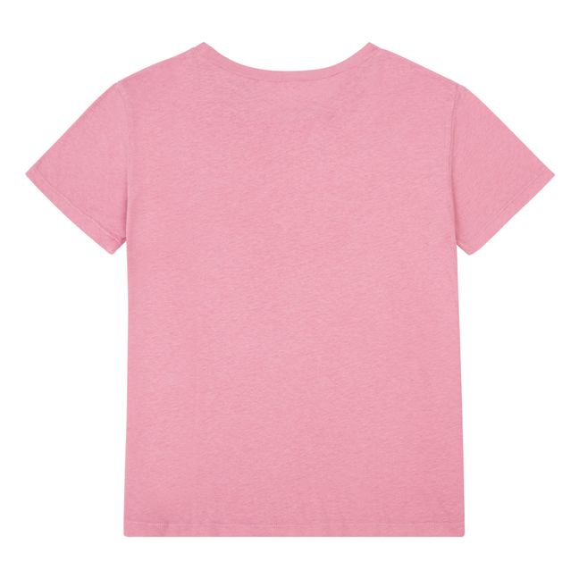 Camiseta algodón orgánico | Rosa