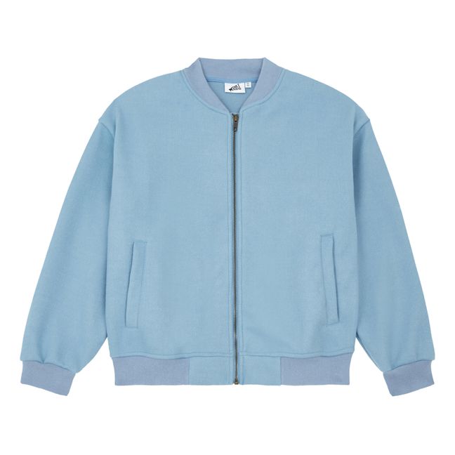 Bomber Zippé | Bleu