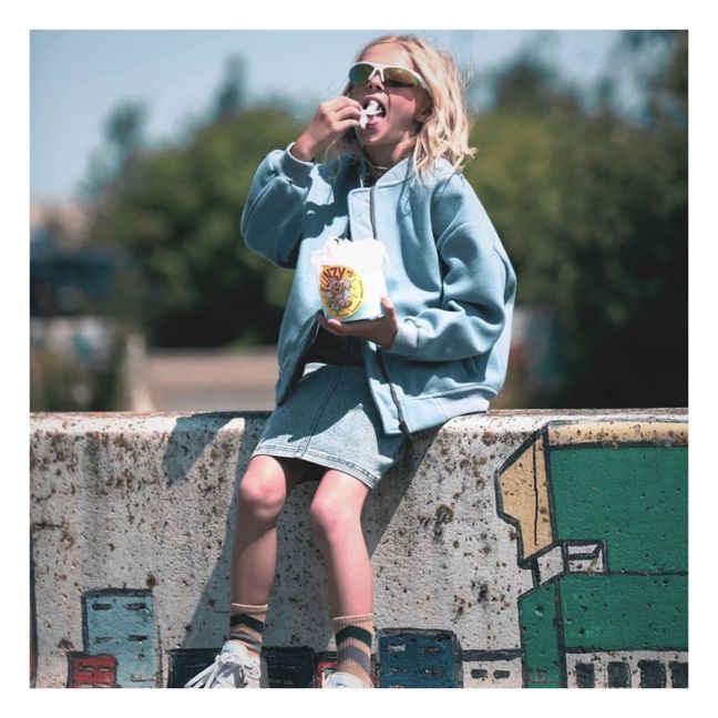 Zipped Bomber | Blue