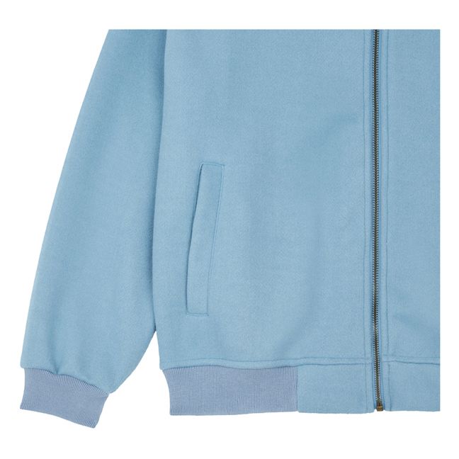 Bomber Zippé | Bleu