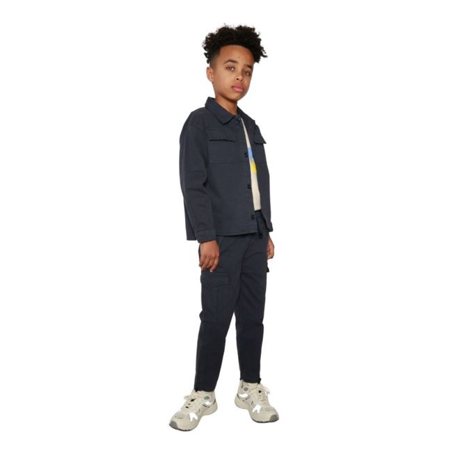 Cargo Trousers | Navy blue