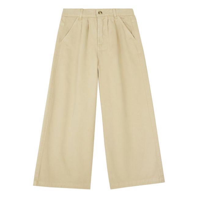 Pantalon Chino Coton | Beige
