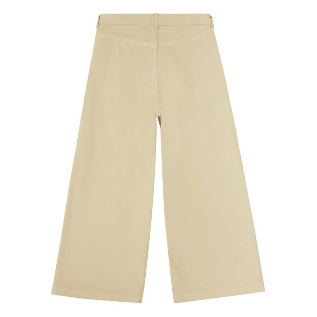 Cotton Chino Trousers | Beige