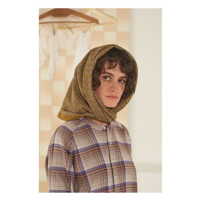 Foulard N°680 | Marrón