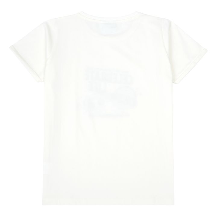 T-shirt in cotone biologico Celebrate Life | Bianco- Immagine del prodotto n°4