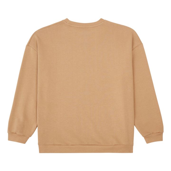 Organic cotton sweatshirt Lost In Music | Brown- Product image n°5