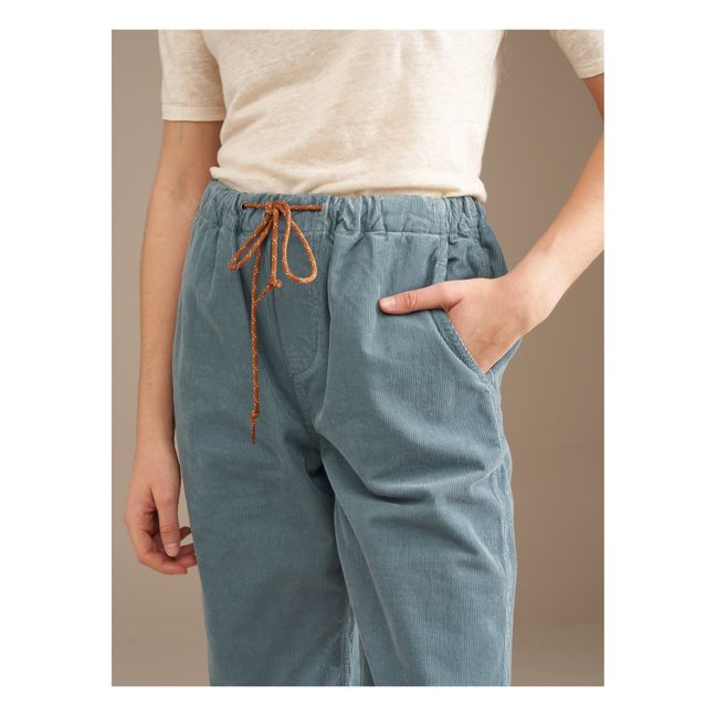 Pantalones de pana Pizzy - Colección Femenina | Azul