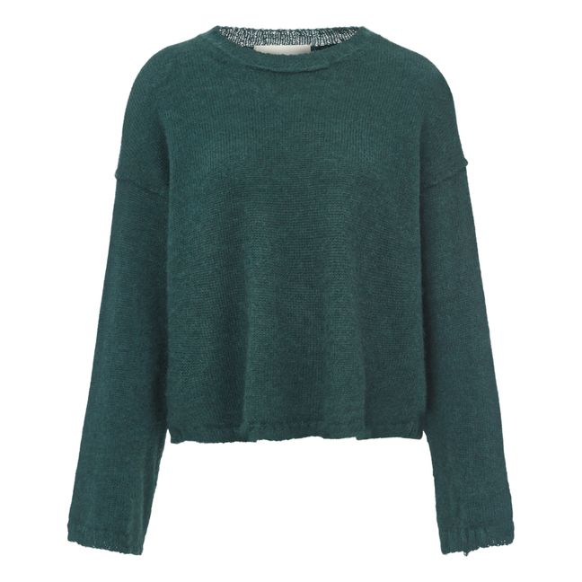 Pull Bradford Baby Alpaga | Vert