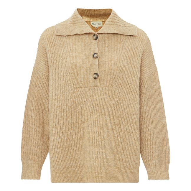 Pull Malmo Laine Mérinos Extra Fine | Beige