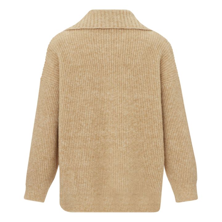 BELLEPIECE - Malmo Extra Fine Merino Wool Sweater - Beige | Smallable