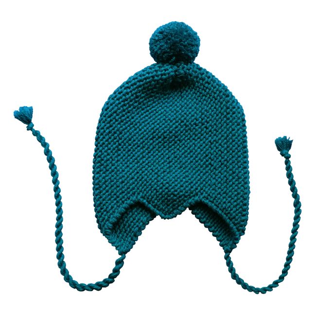 Handmade Merino Beanie | Blu marino