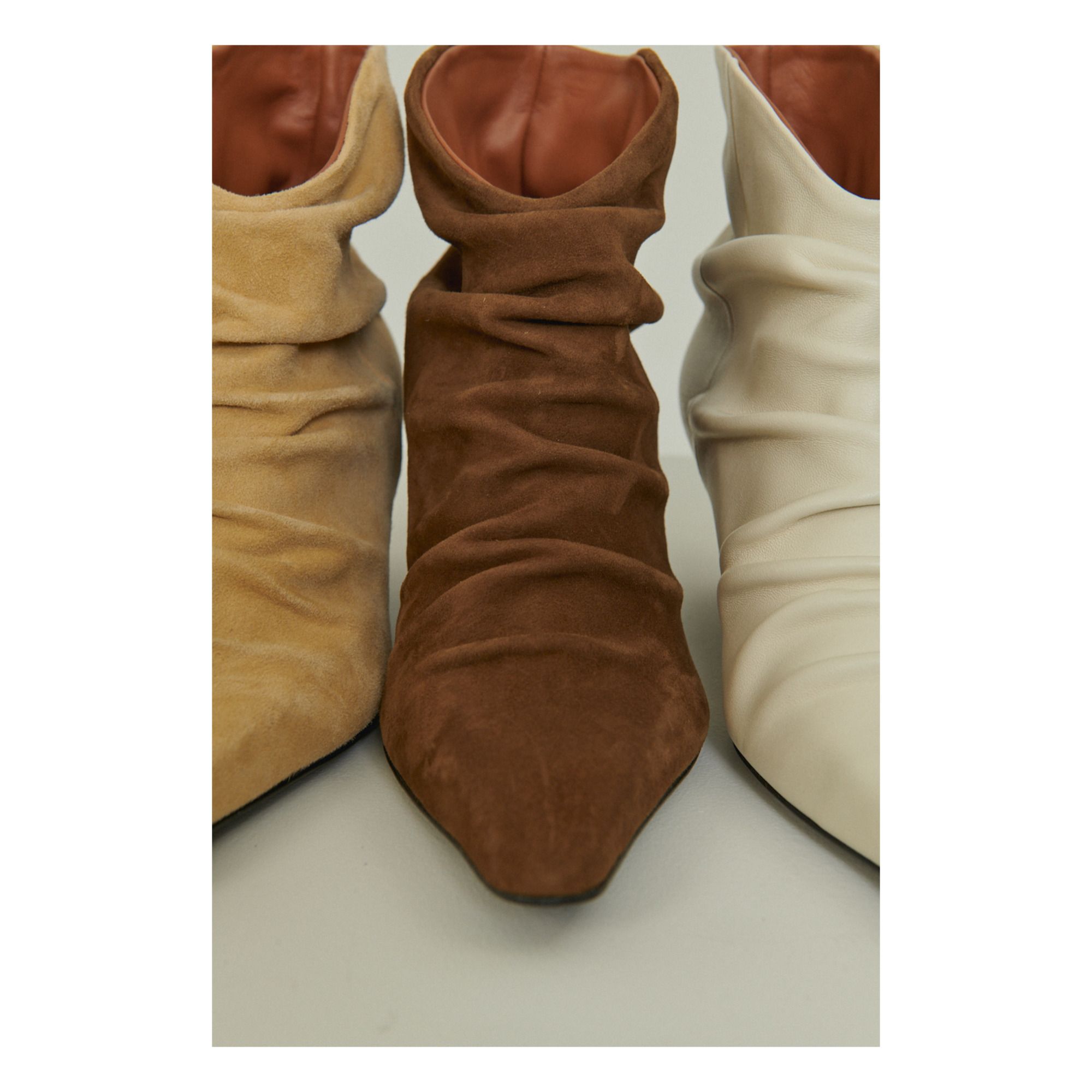 Slouch ankle hot sale boots tan