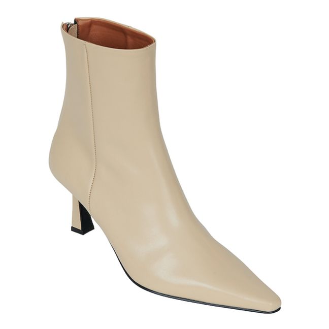 Stiefeletten Pointed Ankle | Beige