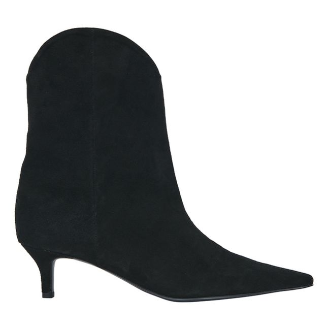 Westernstiefeletten | Schwarz
