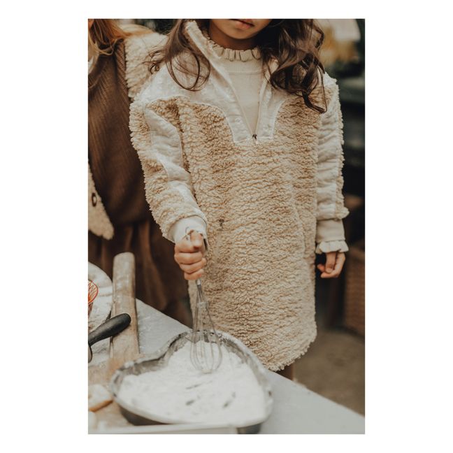 Sherpa-Kleid Stanley | Seidenfarben