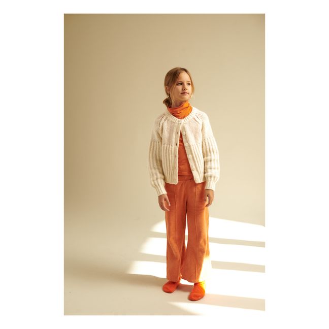 Gilet Laine Alpaga | Ecru