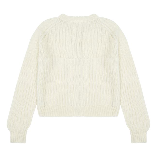 Gilet Laine Alpaga | Ecru