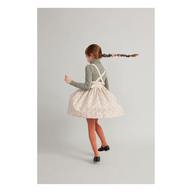 Enola Organic Cotton and Linen Strapless Dress | Ecru