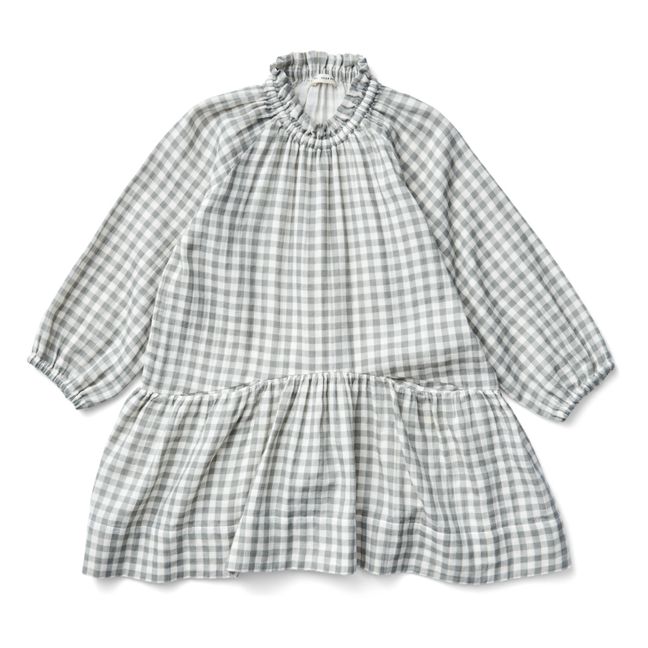 Robe Gaze de Coton Bio Vichy Edith | Sauge