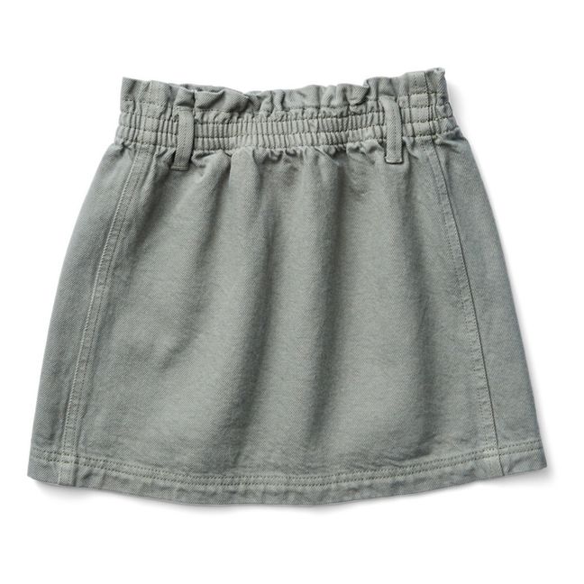 Jupe Coton Recyclé Filipa | Sauge