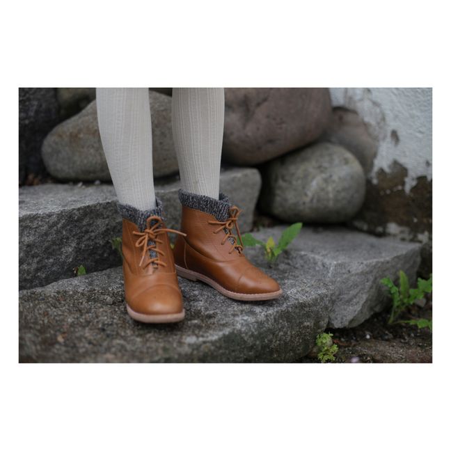 Collant Pointelle Coton | Crudo
